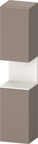Tall cabinet, QA1346R84436010 Hinge position: Right, Basalte Matt, Decor, Niche lighting Integrated