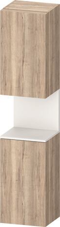 Tall cabinet, QA1346R84557010 Hinge position: Right, Marbled Oak Matt, Decor, Niche lighting Integrated