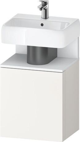 Vanity unit wall-mounted, QA4076R18840000 White Super Matt, Decor