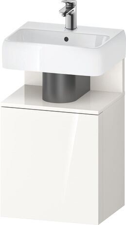 Vanity unit wall-mounted, QA4076R22220000 White High Gloss, Decor