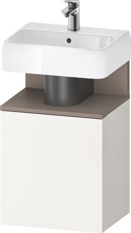 Vanity unit wall-mounted, QA4076R43840000 White Super Matt, Decor