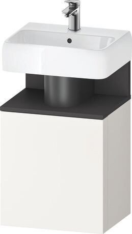 Vanity unit wall-mounted, QA4076R49840000 White Super Matt, Decor