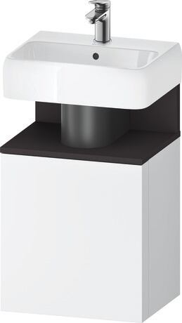 Vanity unit wall-mounted, QA4076R80180000 White Matt, Decor