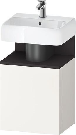 Vanity unit wall-mounted, QA4076R80840000 White Super Matt, Decor