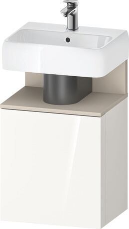 Vanity unit wall-mounted, QA4076R83220000 White High Gloss, Decor