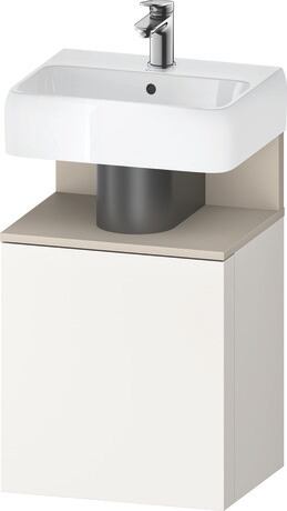 Vanity unit wall-mounted, QA4076R83840000 White Super Matt, Decor