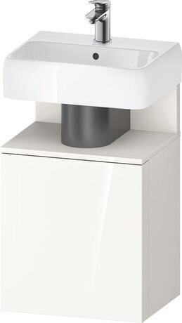 Vanity unit wall-mounted, QA4076R84220000 White High Gloss, Decor