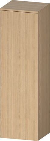Semi-tall cabinet, QA1345L30300000 Hinge position: Left, Natural oak Matt, Decor