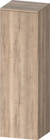 Semi-tall cabinet, QA1345L55550000 Hinge position: Left, Marbled Oak Matt, Decor
