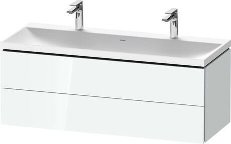 c-shaped set wall-mounted, LC6954O85850000 White High Gloss, Lacquer