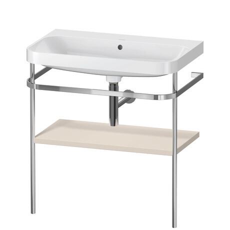 c-shaped set with metal console, HP4837N8383 Shelf material: Highly compressed three-layer chipboard