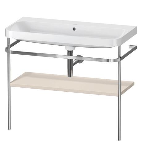 c-shaped set with metal console, HP4838N8383 Shelf material: Highly compressed three-layer chipboard
