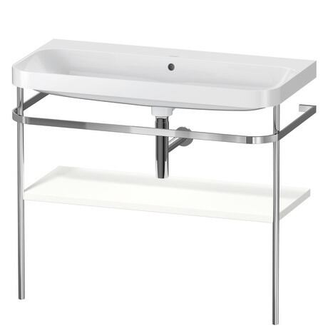 c-shaped set with metal console, HP4838N8484 Shelf material: Highly compressed three-layer chipboard