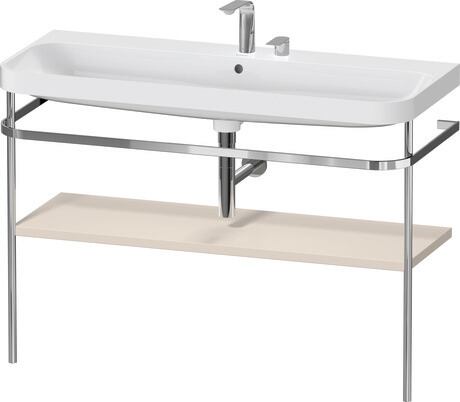 c-shaped set with metal console, HP4839E83830000 Shelf material: Highly compressed three-layer chipboard