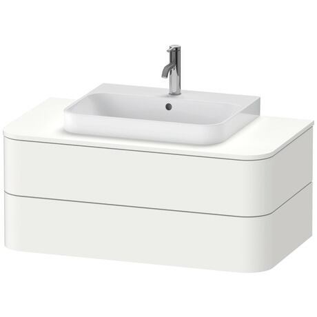 Meuble sous lavabo suspendu pour plan de toilette, HP4961084840A00 Blanc super mat, Décor, Système d'aménagement intérieur Intégré