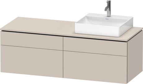 Console wastafelonderbouw hangend, LC4870R83830000 Taupe Supermat, Decor