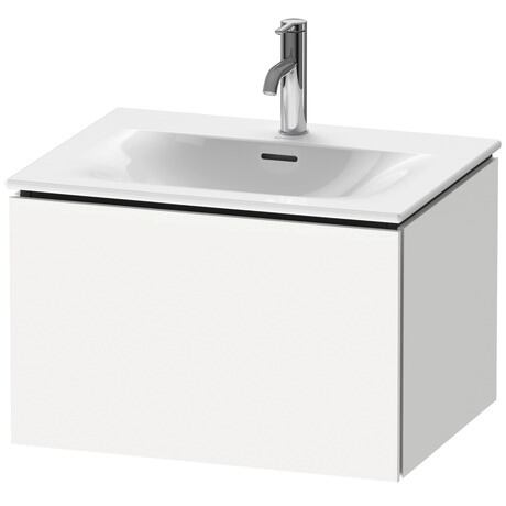 Meuble sous lavabo suspendu, LC6135084840A00 Blanc super mat, Décor, Système d'aménagement intérieur Intégré