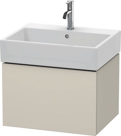 Meuble sous lavabo suspendu, LC6175083830A00 Taupe super mat, Décor, Système d'aménagement intérieur Intégré