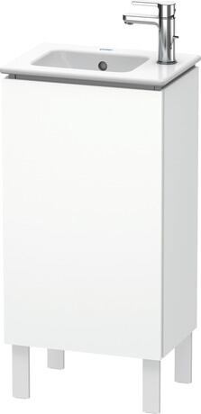 Gulvstående vaskeskab, LC6273L8484 Hvid Supermat, Dekor
