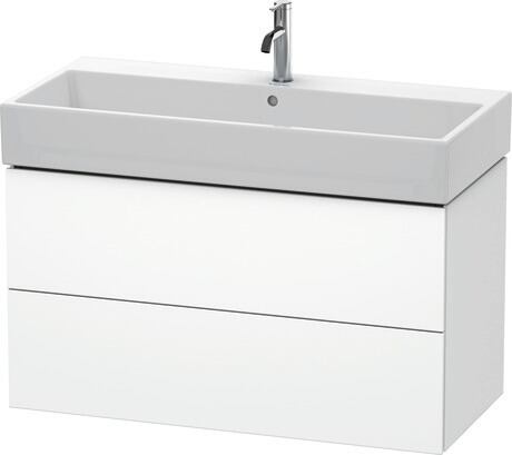 Meuble sous lavabo suspendu, LC6278084840A00 Blanc super mat, Décor, Système d'aménagement intérieur Intégré