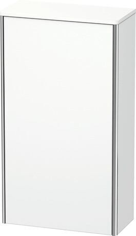Semi-tall cabinet, XS1303L8484 Hinge position: Left, White Super Matt, Decor