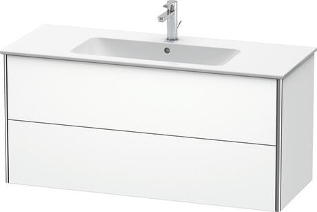 Vanity unit wall-mounted, XS417408484 White Super Matt, Decor