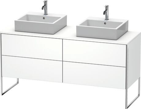 Mueble bajo lavabo al suelo con encimera, XS4927B84840B00 Blanco Supermate, Decoración, Distribución interior Integrado/a