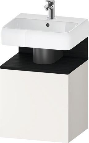Vanity unit wall-mounted, QA4077L16840000 White Super Matt, Decor