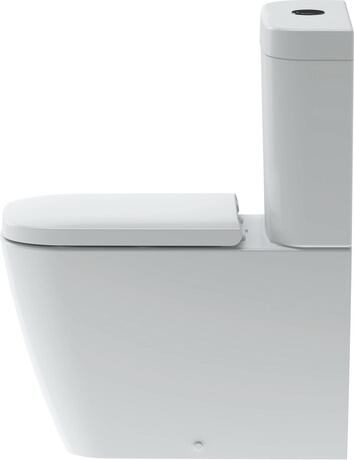 Toilet Tank, 0934100092 White, Flush water quantity: 1.6/0.8 gal, Dual Flush, Trip lever placement: Top, ADA: No