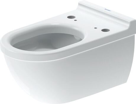 Vägghängd WC för sits med integrerad hygiendusch, 2226590000 Vit Högblank, Spolvolym: 4,5 l