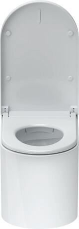 Bidet Toilet, 620000011401320 Flushing rim: Rimless, White, HygieneGlaze, Electricity connections Concealed, Seat material type: Duroplast, Warm air dryer, Heated seat, Remote control, App, Energy saving mode: Adjustable, Energy saving mode: Adjustable, Holiday mode, ADA: Yes, cUPC listed: Yes