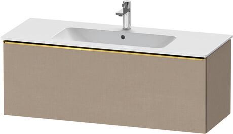 Vanity unit wall-mounted, DE4264034750000 Linen Matt, Decor, Handle Gold