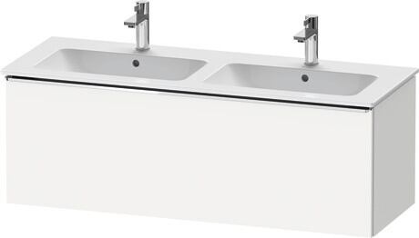 Vanity unit wall-mounted, DE4265010180000 White Matt, Decor, Handle Chrome