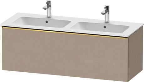 Vanity unit wall-mounted, DE4265034750000 Linen Matt, Decor, Handle Gold