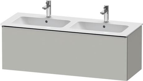 Vanity unit wall-mounted, DE4265070070000 Concrete grey Matt, Decor, Handle Stainless steel