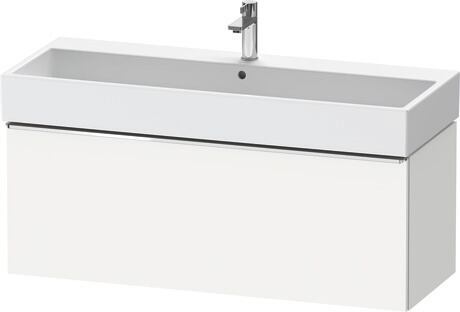 Vanity unit wall-mounted, DE4275010180000 White Matt, Decor, Handle Chrome