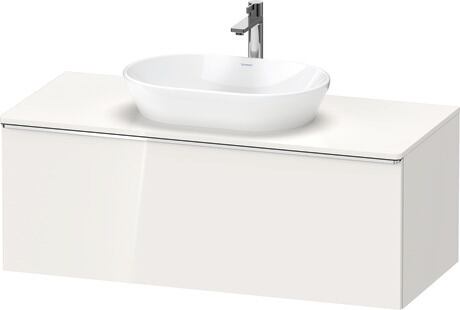 Mueble bajo lavabo para encimera, DE4949010220000 Blanco Brillante, Decoración, Tirador Cromado