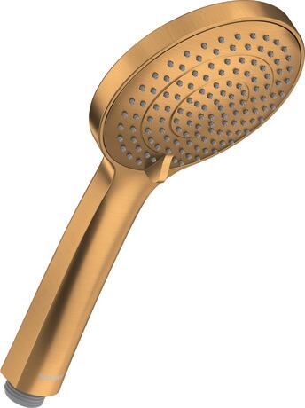 Hand shower 3jet MinusFlow, UV0652016004 bronze Brushed, Ø 110 mm