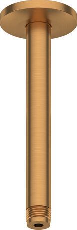 Bras de douche, UV0670025004 Type de montage: Fixation au plafond, Longueur bras de douche: 200 mm, Bronze brossé