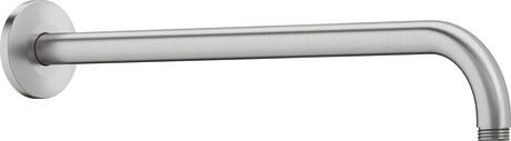 Shower arms, UV0670028070 Stainless steel Brushed