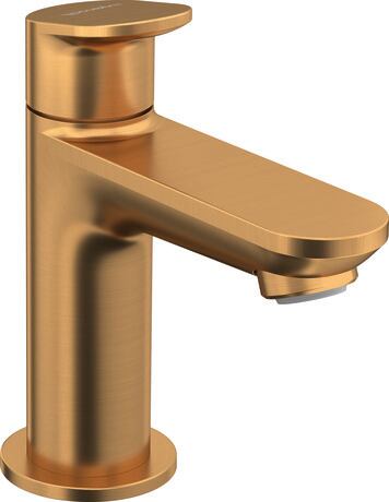 Single handle faucet, WA1080002004 bronze Brushed, Height: 134 mm, Spout reach: 90 mm, Flow rate (3 bar): 4,5 l/min