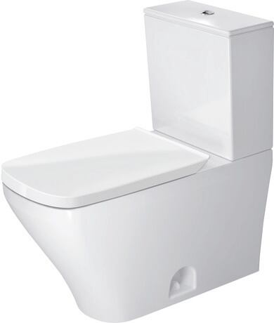 Two-piece toilet, 2160010085 White High Gloss, Flush water quantity: 4,8 l