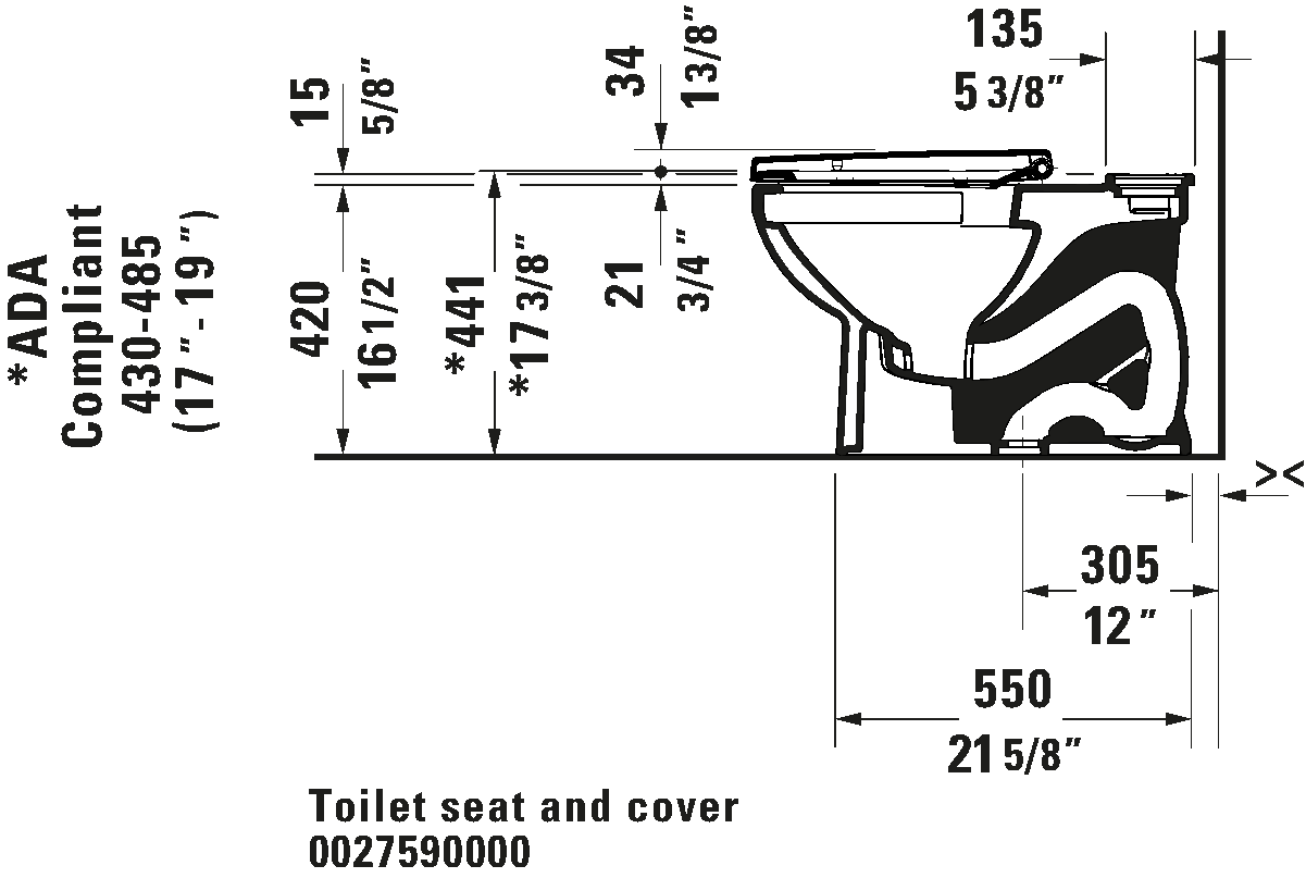 Toilet Bowl PRO Series, 203401