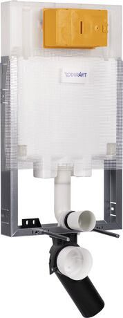Cisterna para inodoros de pie para paredes macizas, WD1030