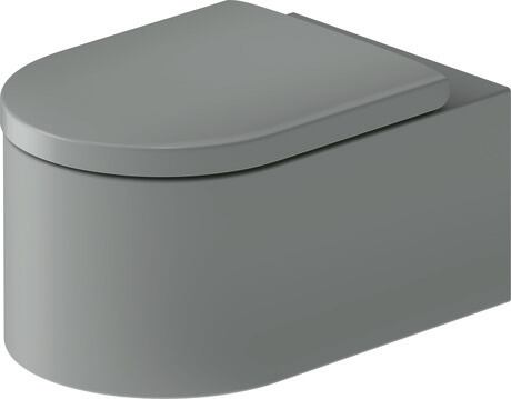 Wall-mounted toilet, 250409FD00 Interior colour White High Gloss, Exterior colour Light grey Matt