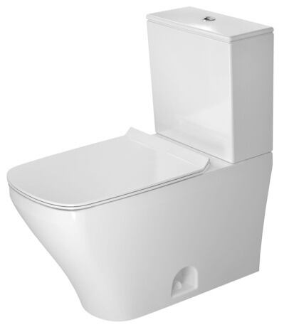 Two Piece Toilet, D4052900 SensoWash toilet, elongated, Finish White High Gloss, extractor/siphon Jet, Flushing rim: Closed, Trip lever placement: Top, Outlet: Closed, Flush water quantity: 1.32 gal/0.92 gal, Toilet Tank: 0935200005, Dual Flush, Water connection position: Bottom left, Trip lever placement: Top, Shower toilet seat: 611200001101300, Slow close, WaterSense: Yes, cUPC listed: Yes, cC/IAPMO®: No