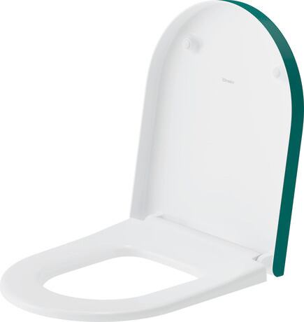 Toilet seat, 002269FA00 Green blue Matt