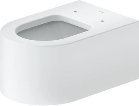 Wall-mounted toilet, 250409FF00 Interior colour White High Gloss, Exterior colour White Satin Matt