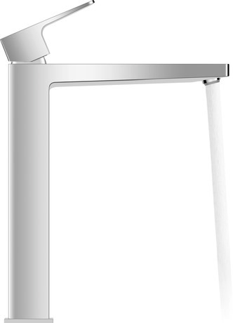 Miscelatore monocomando per lavabo XL, MH1040002010 Cromo, Altezza: 288 mm, Lungh. bocca di erogazione: 181 mm, Portata (3 bar): 4,5 l/min