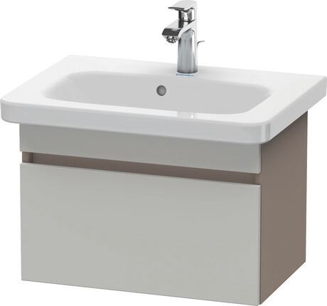 ארון אמבטיה תלוי על הקיר, DS637900743 חזית: אפור בטון מאט, עיצוב, גוף: בזלת מאט, עיצוב